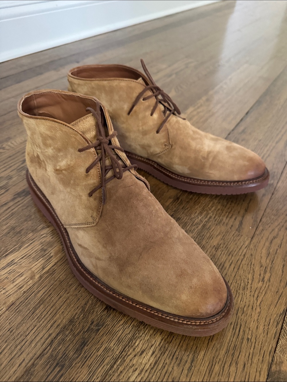 Johnston & Murphy Jameson Chukka, Tan, Size 11